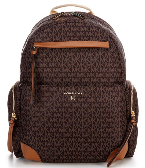 michael kors tan backpack